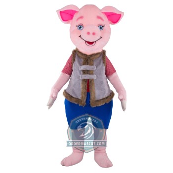 Deluxe Lightweight Pig Mascot Costume