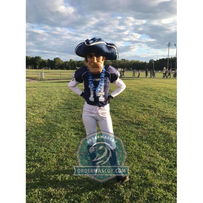 Realistic Lightweight Patriot Mascot Costume