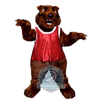 Deluxe Fierce Bear Mascot Costume