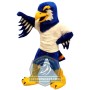 Blue Eagle Mascot Costume For Adult