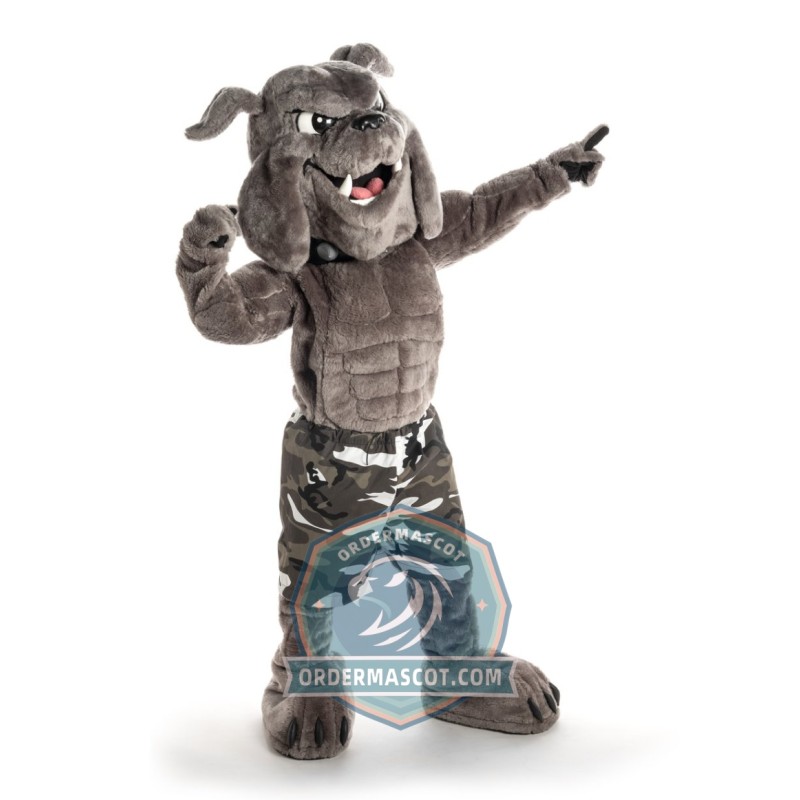 Sport Bulldog Mascot Costume