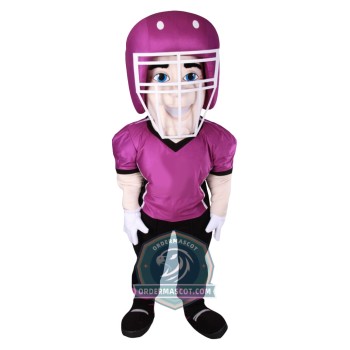 Rugby Player Mascot Costume