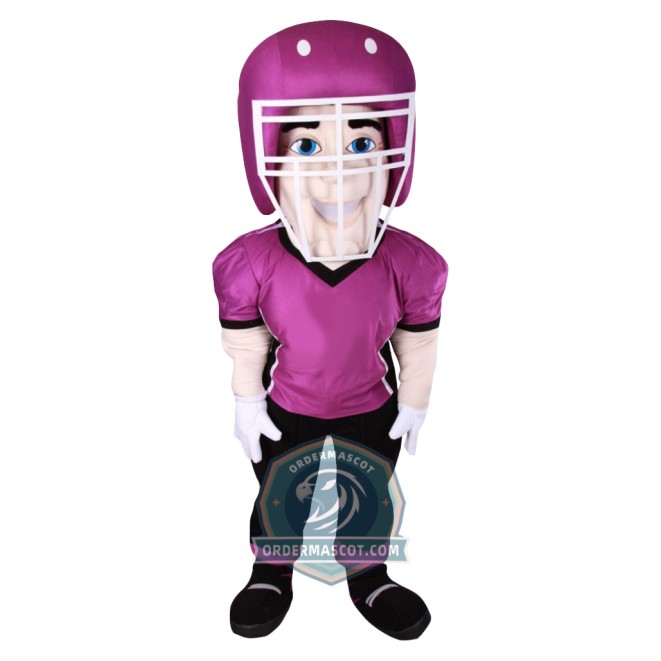Rugby Player Mascot Costume