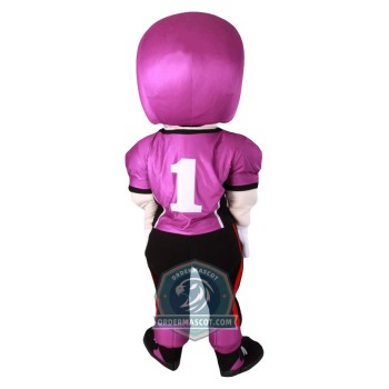 Rugby Player Mascot Costume