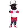 Sport Lightweight Black Buffalo Mascot Costume