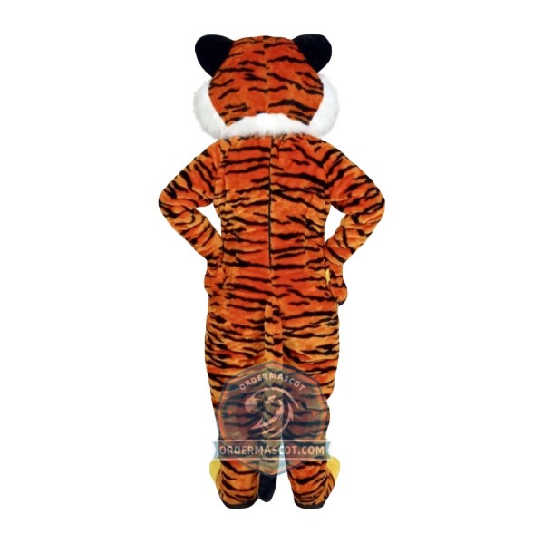 Cute Realistic Tiger Mascot Costume
