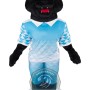 Sport Lightweight Black Panther Mascot Costume