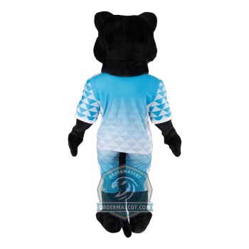 Sport Lightweight Black Panther Mascot Costume