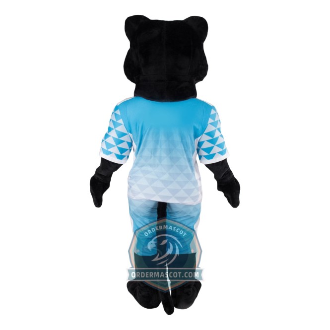 Sport Lightweight Black Panther Mascot Costume