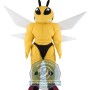 Power Muscular Bee Mascot Costume