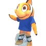 Happy Goldfish Mascot Costume