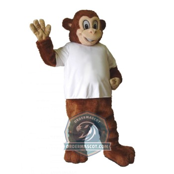 Friendly Monkey Mascot Costume