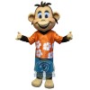 Realistic Friendly Monkey Mascot Costume
