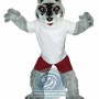 Realistic Sport Lightweight Wolf Mascot Costume