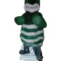 Boxer Green Bee Mascot Costume