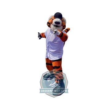 Power Sport Tiger Mascot Costume
