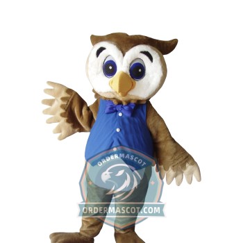 Cute Owl Mascot Costume