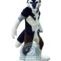 Realistic Fierce Wolf Mascot Costume