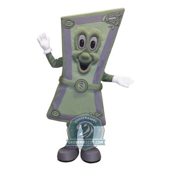 One Dollar Mascot Costume