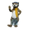 Happy Otter Mascot Costume