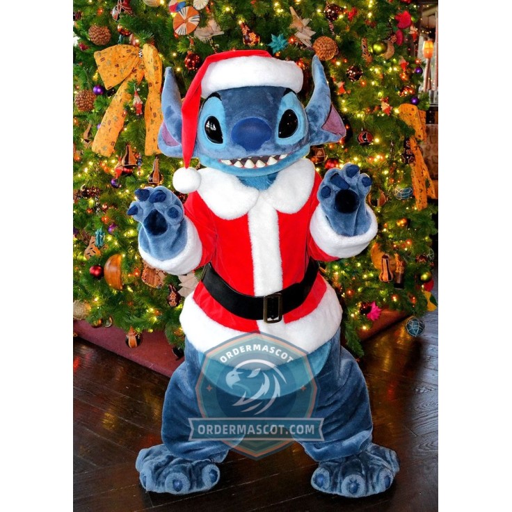 Christmas Lightweight Stitch Mascot Costume