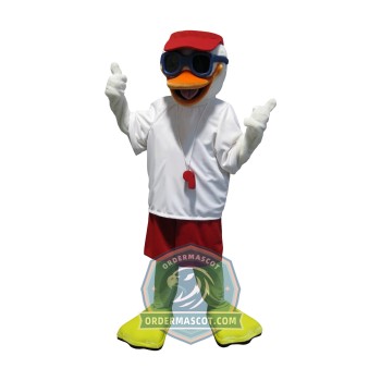 Sport Duck Mascot Costume For Adult