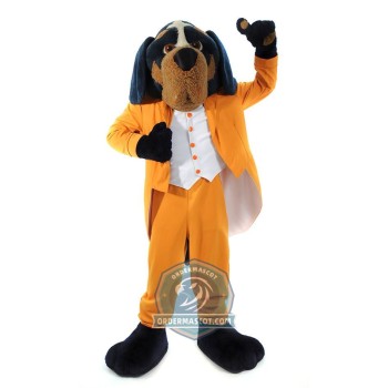 Bluetick Coonhound Dog Mascot Costume