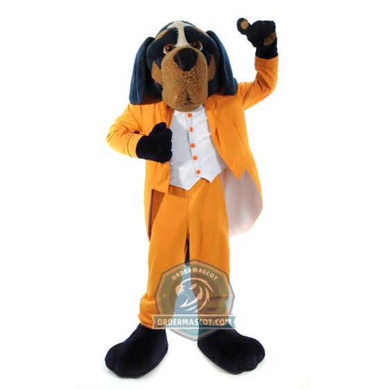Bluetick Coonhound Dog Mascot Costume