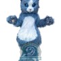 Cute Blue Cat Mascot Costume