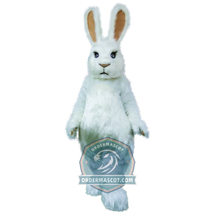 Cute Lightweight White Rabbit Mascot Costume