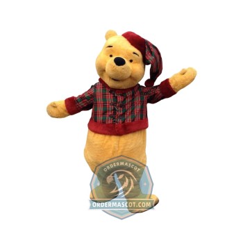 Christmas Winnie the Pooh Mascot Costume