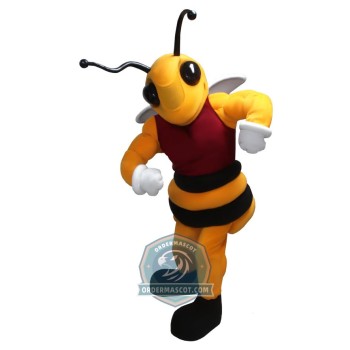 Amazing Power Muscular Bee Mascot Costume