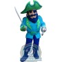 Deluxe Pirate Mascot Costume