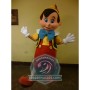 Happy Pinocchio Mascot Costume