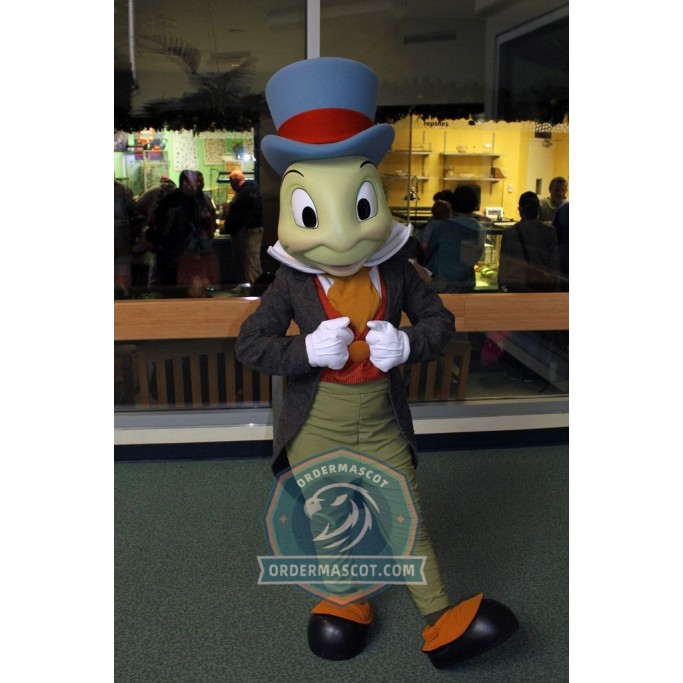Amazing Jiminy Cricket Mascot Costume