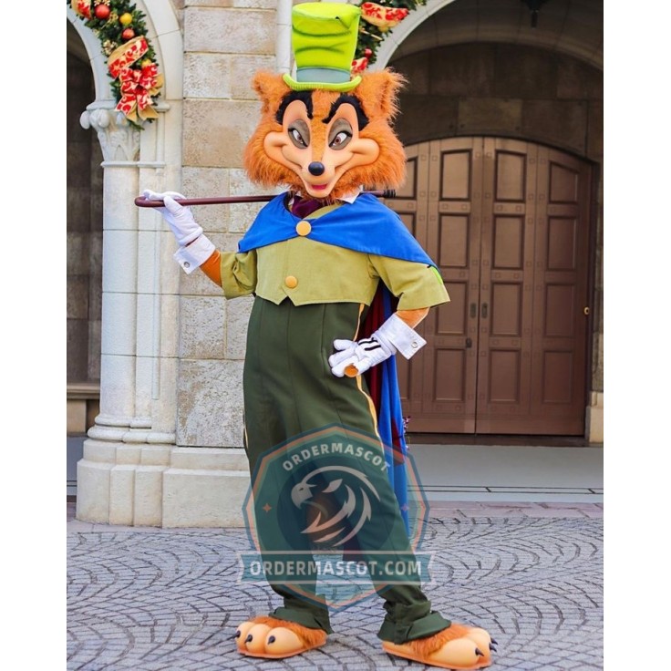 J. Worthington Fox Mascot Costume