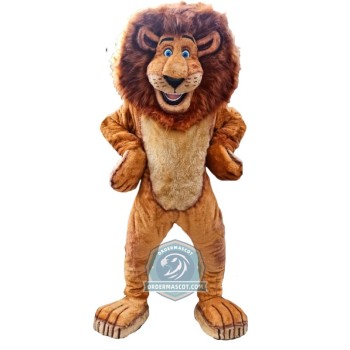 Amazing Lightweight Lion Mascot Costume