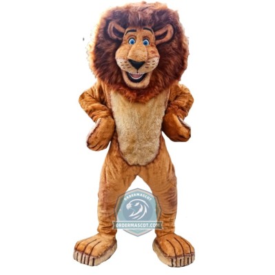 Amazing Lightweight Lion Mascot Costume
