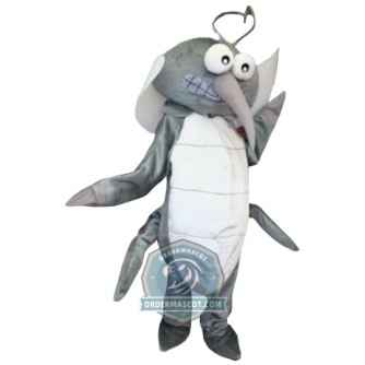 Realistic Mosquito Mascot Costume