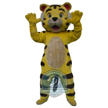 Happy Little Tiger Mascot Costume