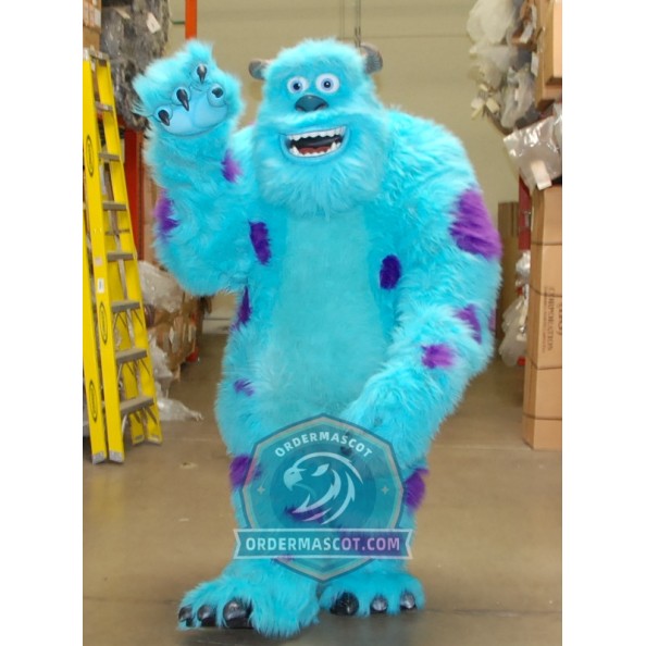 Realistic Lightweight Sulley Mascot Costume
