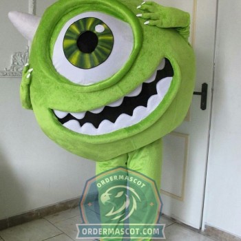 Affordable Mike Wazowski Mascot Costume