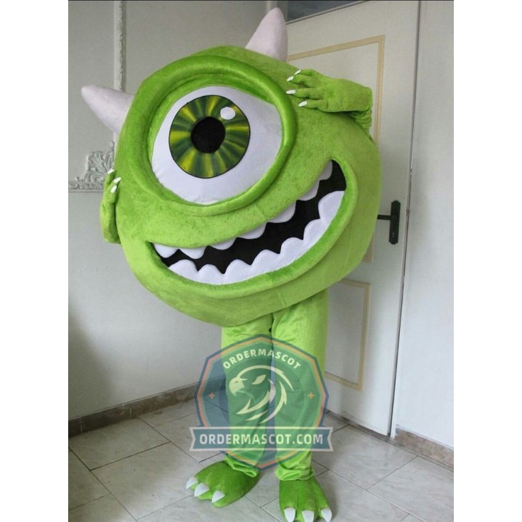 Affordable Mike Wazowski Mascot Costume
