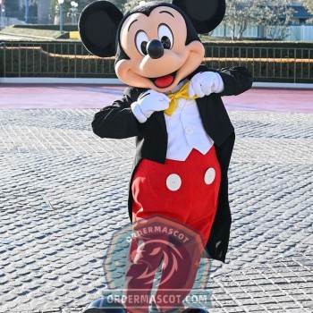 Happy Lightweight Mickey Mascot Costume For Adult