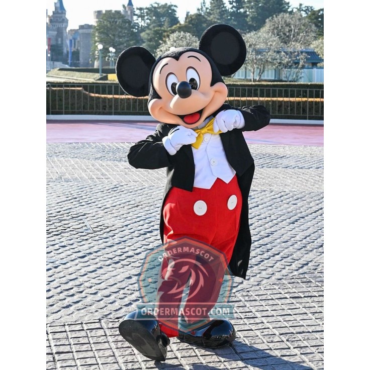 Happy Lightweight Mickey Mascot Costume For Adult