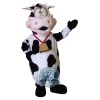 Realistic Happy Cow Mascot Costume