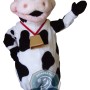 Realistic Happy Cow Mascot Costume
