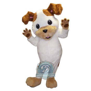 Realistic Puppy Dog Mascot Costume