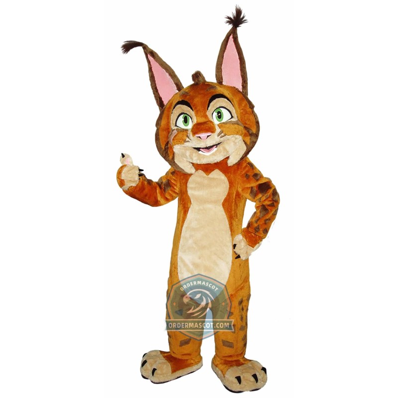 Lynx Mascot Costume