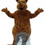 Realistic Happy Kangaroo Mascot Costume